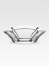 A sloping rim and fluid curves distinguish a finely crafted bowl made of pure lead crystal. From the Gingko Collection 3½H X 8¾ diam. Hand wash Made in France