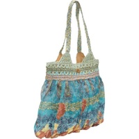 Cappelli Large Dress Bag (Aqua)