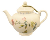 Gracie China Caroline's Wild floral 11-Ounce Porcelain Small Teapot