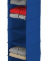 Honey-Can-Do SFT-01275 8-Shelf Hanging Organizer, Navy