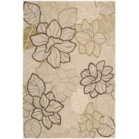 Fantasy FA05 Rectangle Rug, 8-Feet by 10.6-Feet, Beige