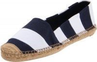 Lauren Ralph Lauren Women's Damian Closed-Toe Espadrille,Midnight Navy/Royal White,6 M US