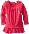 Baby Phat - Kids Baby-girls Infant Tunic With Ruffle Bottom, Cosmopink, 12