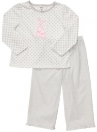 Carter's Infant 2 Piece Poly PJ Set - Ballet Shoes-12 Months