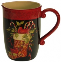 Certified International Vintage Christmas 3-Quart Pitcher