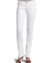 AG Adriano Goldschmied Women's Ballad Slim Bootcut Jean, White, 32