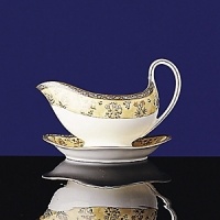 Spice up your entertaining with a pattern as captivating and colorful as the country that is its namesake. Bone china.