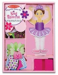 Nina Ballerina Magnetic Dress Up - (Child)