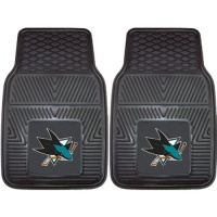 Fanmats San Jose Sharks 2 Piece Heavy Duty Vinyl Car Mats