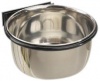 ProSelect Stainless Steel Pet Cage Coop Cup, 16-Ounce