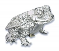 Reed & Barton Toad Music Box