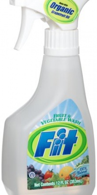 Fit Fruit And Vegetable Wash, 12-Ounce Spray Bottles (Pack of 6)