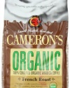 Cameron's Organic French Roast Whole Bean Coffee, 32-Ounce Bag