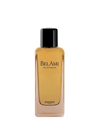 The name Bel Ami refers to the character in the eponymous novel by Guy de Maupassant: an eminently seductive dandy. A distinguished, assertive sensuality. Leather, chypre.