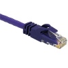 C2G / Cables to Go 31347 Cat6 550 MHz Snagless Patch Cable, Purple (5 Feet)