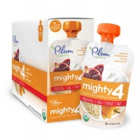 Plum Organics Mighty 4, Pumpkin Pomegranate Quinoa Greek Yogurt, 4 Ounce (Pack of 6)