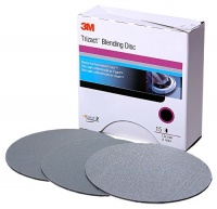 3M 02091 Trizact Hookit 3 P1000 Grit Blending Disc, (Box of 15)