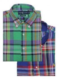 Polo Ralph Lauren Custom-Fit Poplin Madras Button Down