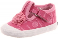 Keds Champion Toe Cap T-Strap Sneaker (Infant/Toddler),Pink/Pad-A-Cake,3 M US Infant