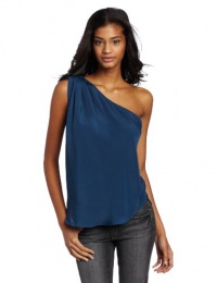 BCBGeneration Women's One Shoulder Drape Top