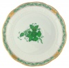 Herend Green Chinese Bouquet Tea Saucer 7061AV