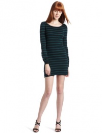 French Connection Women's Scott Stripe Long Sleeve Dress