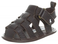 Ralph Lauren Layette Daniel Sandal (Infant/toddler),Chocolate,3 M US Infant