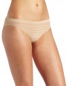 Calvin Klein Women's Seamless Ombre Bikini, Skin, Small