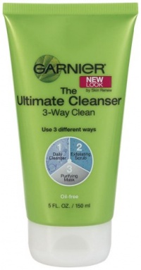 Garnier The Ultimate Cleanser 3 Way Clean, 5 Fluid Ounce