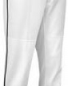 Mizuno 350149 Youth Premier Piped Pant - White/Black