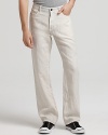 John Varvatos USA Garment Dyed Linen Slim Fit Pants