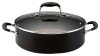 Anolon Advanced Hard Anodized Nonstick 5-1/4-Quart Covered Sauteuse