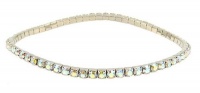 Anklet - Crystal Stretch ~ Clear AB Iridescent (FB213)