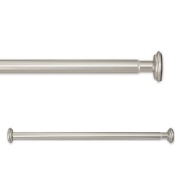 Source Global 52 to 90-Inch In Tension Rods, Pewter