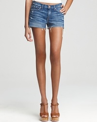 J Brand Shorts - Low Rise Cutoff Denim Shorts