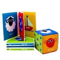 Sassy First Sounds Book Set and Cube