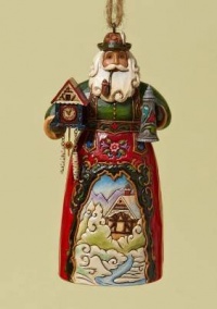 German Santa Ornament / Figurine