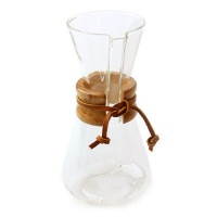 Chemex Classic Series Glass Coffeemaker, 3 cup capacity