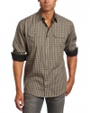 Van Heusen Men's Shadow Plaid Gingham