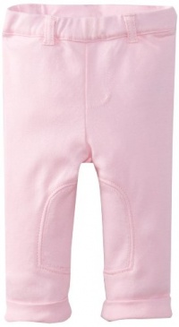 Hartstrings Baby-Girls Newborn Cotton Knit Jegging, Taffy Pink, 6-9 Months