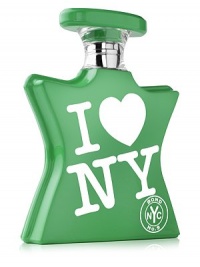 I Love New York for Earth Day is an easy-to-wear, easy-to-love fragrance. When it comes to being green, New York State is way ahead of the game. Bond No. 9 knew, and to celebrate the state's environmental smarts, they've designed this fresh, green, metro-sophisticated eau de parfum.  Top notes: tangerine, lush orchid, and orange flower water. middle notes: tuberose, muguet, orris bottom notes: musk, amber, oakmoss, sandlewood 