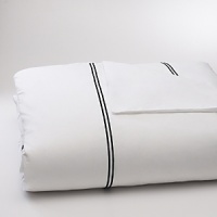 Known for its luxurious linens, Frette is the preeminent provider of quality bedding to the world's finest hotels. Soft and ultra-comfortable, this duvet cover is long lasting.