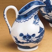 Mottahedeh Blue Canton Small Pitcher 5 in