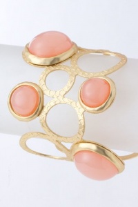 Charmed by Stacy Grecian Goddess Cuff Bracelet (Soft Pink)