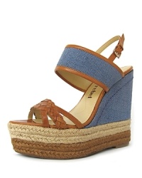 Luxury Rebel Wedges - Nia Jute Platform