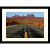 Road to Monument Valley by Andy Magee Framed Fine Art Print - 28.62 x 38.62