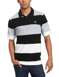 Southpole Men's Cut And Sewn Pique Polo