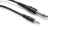 HOSA CMP-110 Mono Interconnect - 3.5mm TRS to 1/4 TS