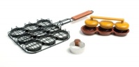 Charcoal Companion Mini Burger Sliders Grilling Set