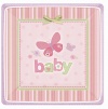 Carter's Baby Girl Square Dessert Plates (8 count)